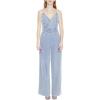 Forever 21 Women’s Denim Surplice Wide-leg Jumpsuit(Light Denim)