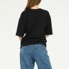 Forever 21 Women’s Oversized Jersey T-Shirt – Vintage-Inspired Graphic Tee(Black)