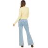 Forever 21 Women’s Cable Knit Fitted Cardigan – Classic Long Sleeve Button Front Sweater for Everyday Layering(Yellow)