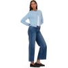 Forever 21 Womens Cardigan Sweater Soft Knit Long Sleeve Button Front(Blue)