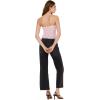 Forever 21 Womens Lace Tube Top with Built-in Bra Cups(Pink)