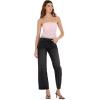 Forever 21 Womens Lace Tube Top with Built-in Bra Cups(Pink)