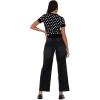 Forever 21 womens Short Sleeve Cardigan Lightweight Button Front(Black)