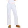 Forever 21 Womens Low Rise Flare Jogger Soft Fleece Sweatpants(Heather Grey)