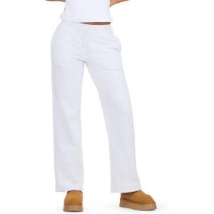 Forever 21 Womens Low Rise Flare Jogger Soft Fleece Sweatpants(Heather Grey)