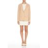 Forever 21 Womens Boxy Notched Lapel Blazer(Tan)