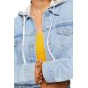 Forever 21 Women’s Denim Trucker(Medium Denim)