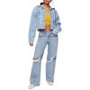 Forever 21 Women’s Denim Trucker(Medium Denim)
