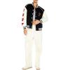 Forever 21 girls Star Girl Varsity Letterman Jacket(Black/Multi)