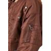 Forever 21 womens Cropped Bomber Jacket(Chocolate)