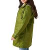 Forever 21 womens Drawstring Longline Trench Coat(Olive)