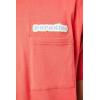 Forever 21 Mens Embroidered Paradise Graphic Tee(Red)