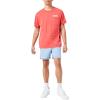 Forever 21 Mens Embroidered Paradise Graphic Tee(Red)