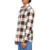 Forever 21 Mens Plaid Flannel Shirt(Brown)