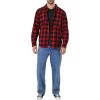 Forever 21 Mens Plaid Flannel Shirt(Red)