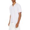Forever 21 Mens Split-Neck Polo Shirt(Lavender)