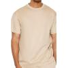 Forever 21 Mens Supima Blend Crew Tee(Taupe)