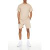 Forever 21 Mens Supima Blend Crew Tee(Taupe)