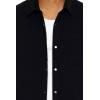 Forever 21 Mens Textured Short-Sleeve Shirt(Black)