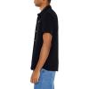 Forever 21 Mens Textured Short-Sleeve Shirt(Black)