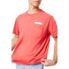 Forever 21 Mens Embroidered Paradise Graphic Tee(Red)