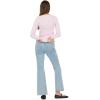 Forever 21 Women’s Pointelle Cardigan Sweater with Scalloped Hem(Pink)