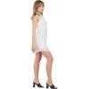 Forever 21 Women’s Sleeveless Mini Dress with Lace(Ivory)
