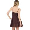 Forever 21 Women’s Tiered Mini Dress with Embroidered Bust(Brown)