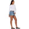 Forever 21 Women’s Denim Mini Skirt with Studs(Blue)