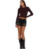 Forever 21 Women’s Fine Gauge Rib Cardi(Brown)
