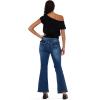 Forever 21 Women’s Off The Shoulder Short Sleeve Sweater with Rib Waist(Black)