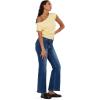 Forever 21 Women’s Off The Shoulder Short Sleeve Sweater with Rib Waist(Yellow)