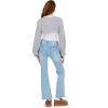 Forever 21 Women’s Sweater Bolero with 3D Bows(Heather Grey)