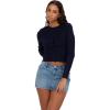 Forever 21 Women’s Fine Gauge Rib Cardi(Navy)