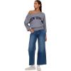 Forever 21 Women’s Off Shoulder Slouchy Sweater with High Rib Start(Grey)