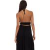 Forever 21 Women’s Plus Size Plunging V-Neck Maxi Dress(Black)