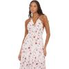 Forever 21 Women’s Plus Size Plunging V-Neck Maxi Dress(Ivory)