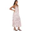 Forever 21 Women’s Plus Size Plunging V-Neck Maxi Dress(Ivory)