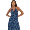 Forever 21 Women’s Plus Size Plunging V-Neck Maxi Dress(Navy)