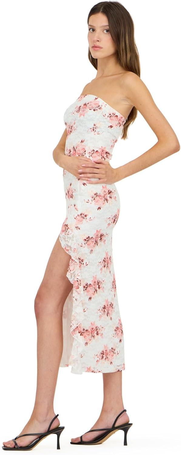 image:imageForever 21 Womens Strapless Lace Maxi DressIvory