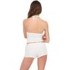 Forever 21 Women’s Deep-v Lace Halter Top(Gardenia)