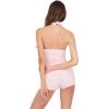 Forever 21 Women’s Deep-v Lace Halter Top(Pink)