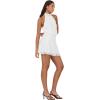 Forever 21 Women’s Halter Neck Mini Lace Dress(Ivory)