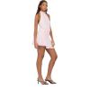 Forever 21 Women’s Halter Neck Mini Lace Dress(Pink)