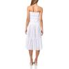 Forever 21 Women’s Lace Maxi Skirt with Tiered Hem(White)
