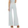 Forever 21 Women’s Lace Trim Pants with Drawstring Waist(Grey)