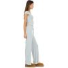 Forever 21 Women’s Lace Trim Pants with Drawstring Waist(Grey)