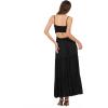 Forever 21 Women’s Smocked Maxi Dress(Black)