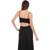 Forever 21 Women’s Smocked Maxi Dress(Black)