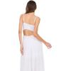 Forever 21 Women’s Smocked Maxi Dress(Ivory)